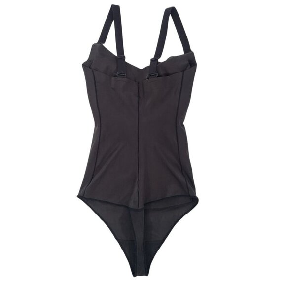 Maidenform Black Shaping Bodysuit With Adjustable Straps & Underwire Support - S - Picture 2 of 6